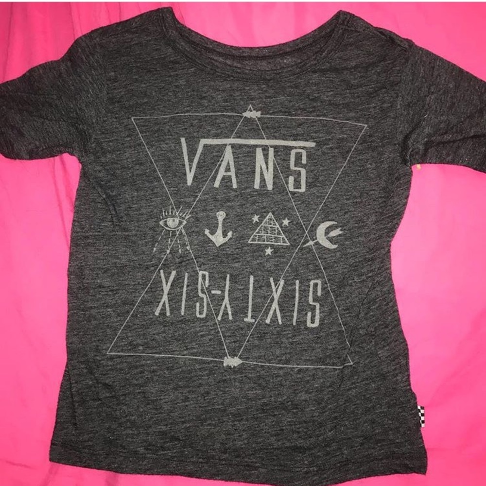 VANS CROP TOP!! NEVER WORN